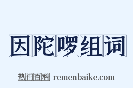 因陀啰组词是什么意思的图片